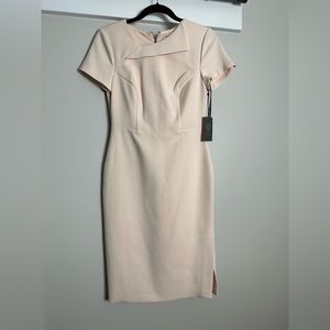Vince Camuto light pink sheath dress